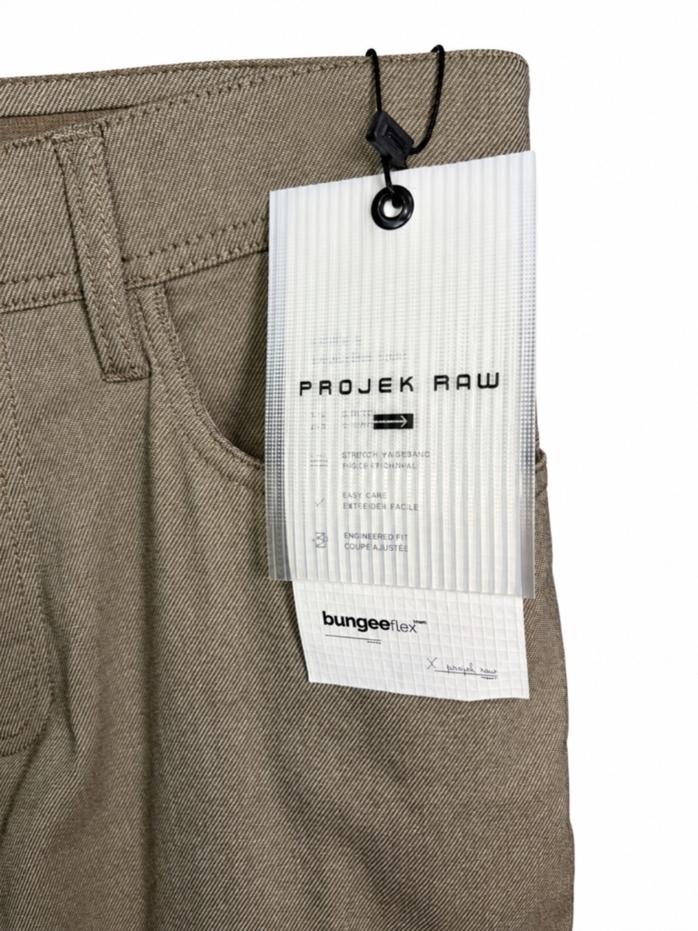 NWT Projek Raw Bungeeflex Stretch Pants - Brown - Size 32